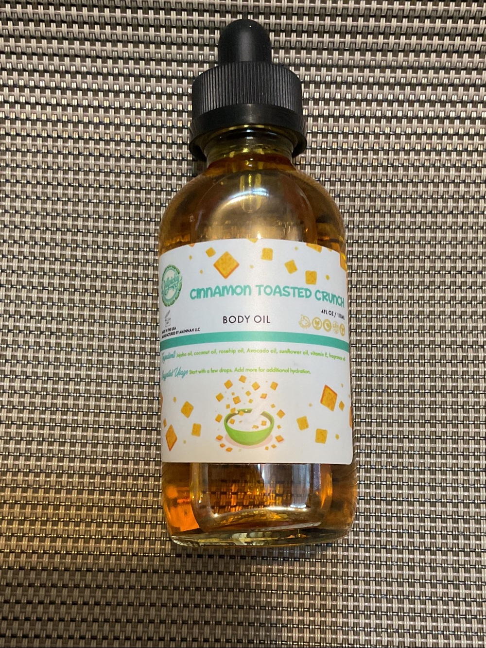 Cinnamon Toasted Crunch Body Oil — Nourishing Orange Body Oil